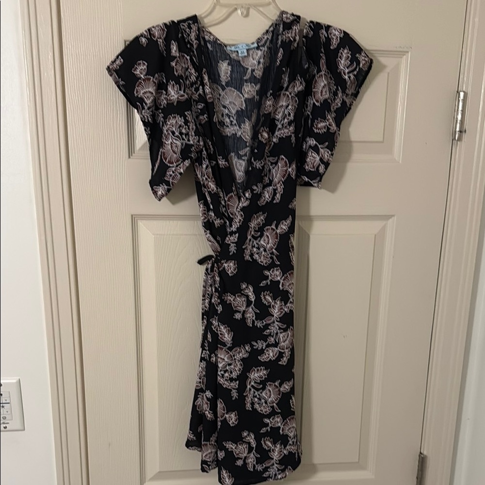 Floral Wrap Dress